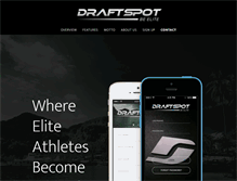 Tablet Screenshot of draftspot.com